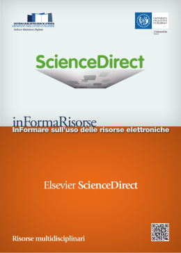 Elsevier - Università degli Studi di Palermo