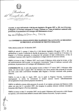 Rep. Atti 2931 - Conferenza delle Regioni e delle Province autonome