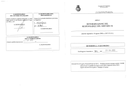 del settore finanziario