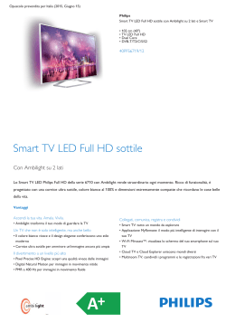 Smart TV LED Full HD sottile da 102 cm (40