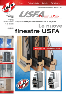 Page 1 Cooperativa Falegnamerie Associate USFA Via ai Cioss CP