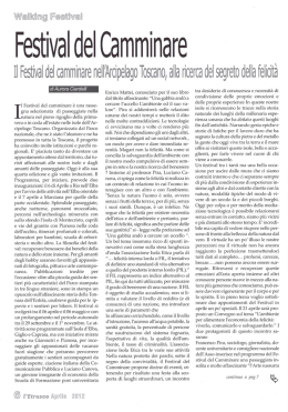 Festival del camminare