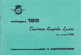 Page 1 Page 2 PREMESSA In questo opuscolo sono descritte, in