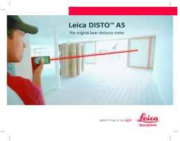 Leica DISTO&trade; A5