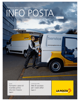 Info Posta&raquo; Aprile 2014