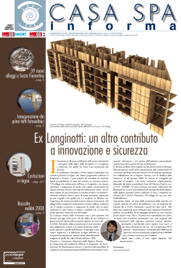 Casa Spa Informa - n. 1 (aprile 2009)