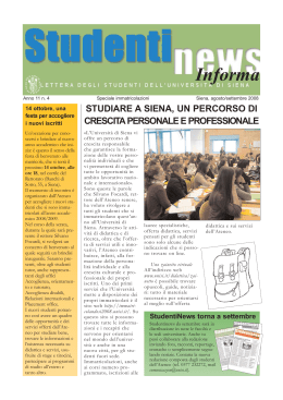 Informa - Università degli Studi di Siena