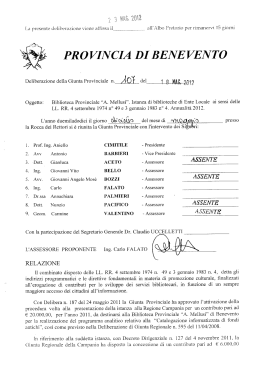La presente riei.ilaerazione viene affissa ii