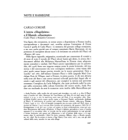 note e rassegne