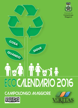 Scarica il Calendario Completo