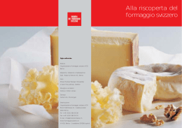 Alla riscoperta del formaggio svizzero
