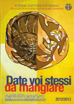 Scarica l`Agenda Diocesana in pdf per la