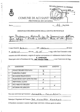 Allegato - Albo pretorio online