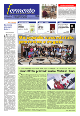 Un popolo sacerdotale profetico e regale