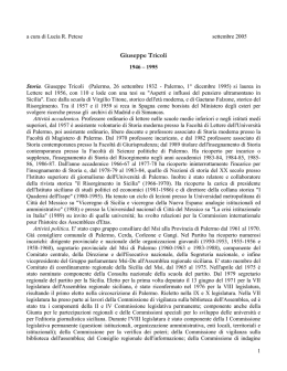 Inventario - Fondazione Giuseppe e Marzio Tricoli
