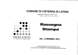 COMUNE DI CISTERNA DI LATINA