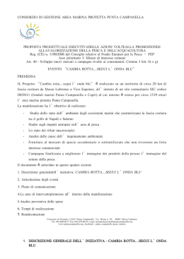 cambia rotta..segui l`onda blu