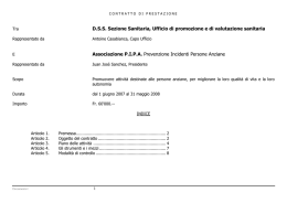 D.S.S. Sezione Sanitaria, Ufficio di promozione e di valutazione