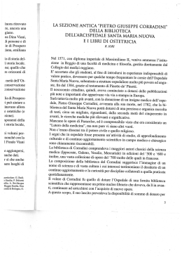 Iori. La Sezione Antica della Biblioteca dell