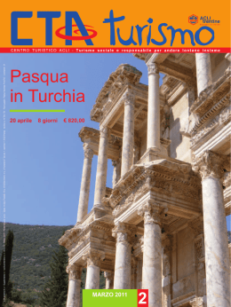 Pasqua in Turchia - CTA - Centro Turistico Acli