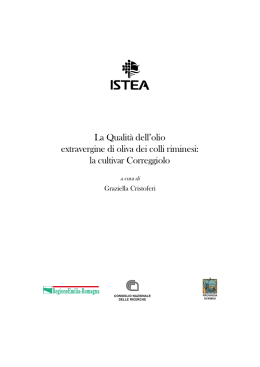 la cultivar Correggiolo - Progetto olivi secolari