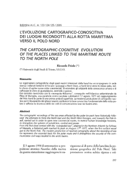 the cartographic-cognitive evolution