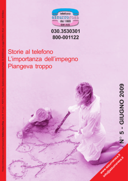 Scarica il pdf - Associazione Telefono Azzurro Rosa