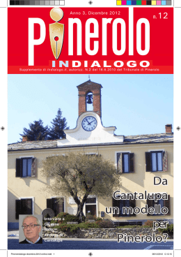 Da Cantalupa un modello per Pinerolo?