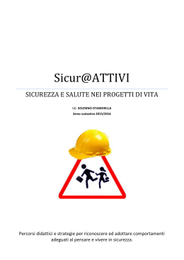 Sicur@ATTIVI - Istituto Comprensivo di Solesino