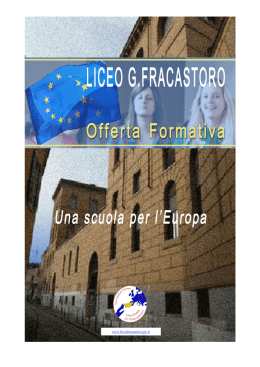 opuscolo liceo