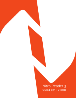 Nitro Reader 3 | Guida per l`utente