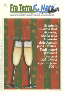 scarica la rivista - Fra Terra & Mare News