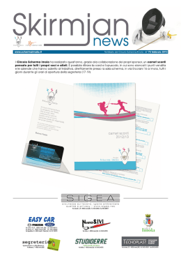 newsletter-073 - Circolo Scherma Imola