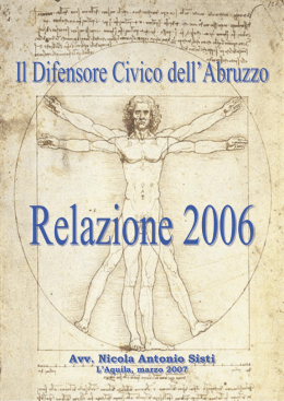 Il Difensore Civico dell`Abruzzo