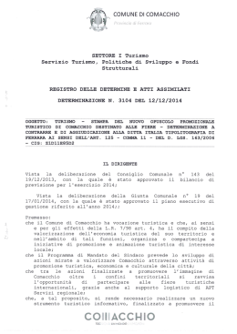 1 comune di comacchio