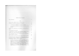 INDICE DEL VOLUME Nota dell`editore