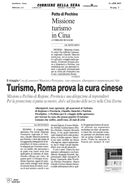 corriere della sera - Patrizia Prestipino