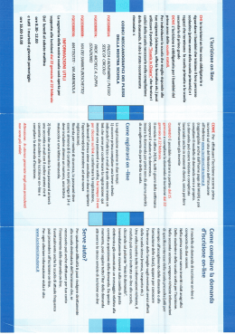 Opuscolo primaria ( lato B )