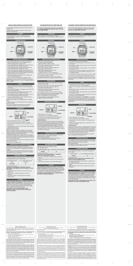 grazie di avere acquistato un orologio timex