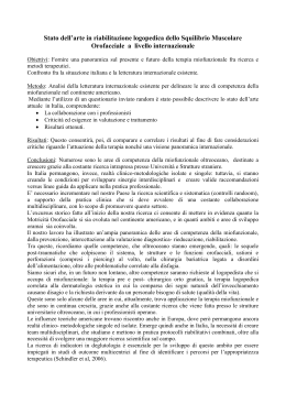 abstract massignani - Federazione Logopedisti Italiani