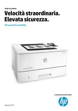 Velocit&agrave; straordinaria. Elevata sicurezza.