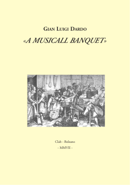 musicall banquet - Gianluigi Dardo
