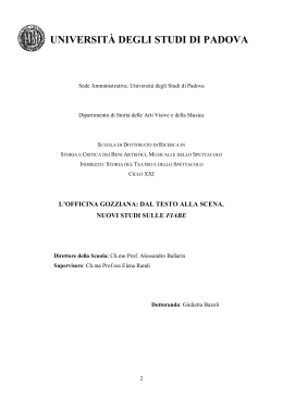 Documento PDF - Padua@Research - UniversitÃ  degli Studi di