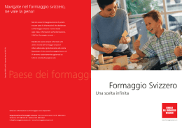 Paese dei formaggi - Formaggio Svizzero