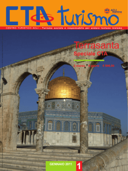 Terrasanta - CTA - Centro Turistico Acli