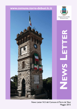 ews etter - Comune di Torre de` Busi