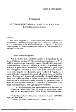 I-II/169-204 - Sant`Alfonso e dintorni
