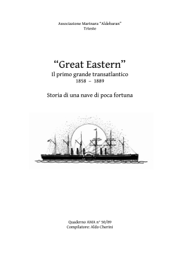Great Eastern - Homepage di Aldo Cherini