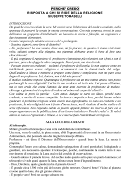 PERCHE` CREDO RISPOSTA A CHI SI RIDE DELLA