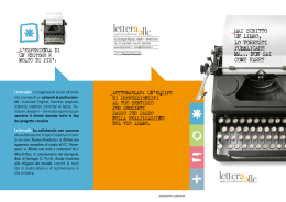 Brochure promozionale